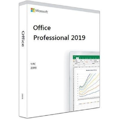 جعبه خرده فروشی DVD حرفه ای Microsoft Office 2019