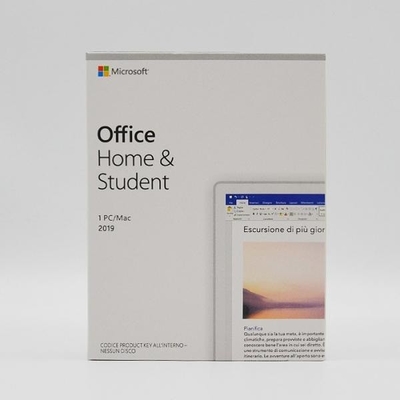نسخه پر سرعت 4.7 گیگابایت DVD Media Microsoft Office 2019 Home And Student PKC Retail Box